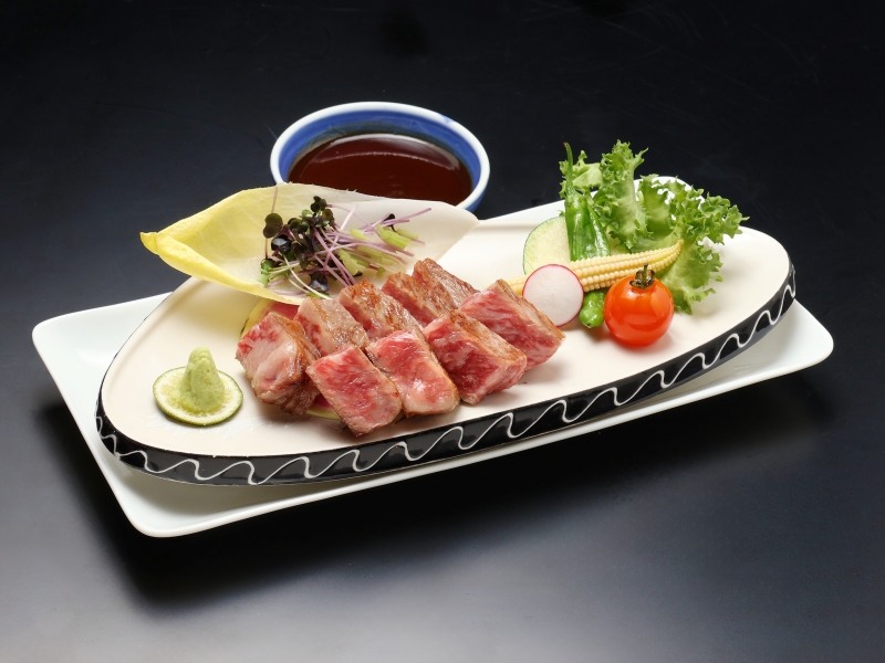 広島牛のサーロインステーキ