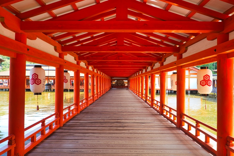 宮島観光に便利
嚴島神社にも近い好立地